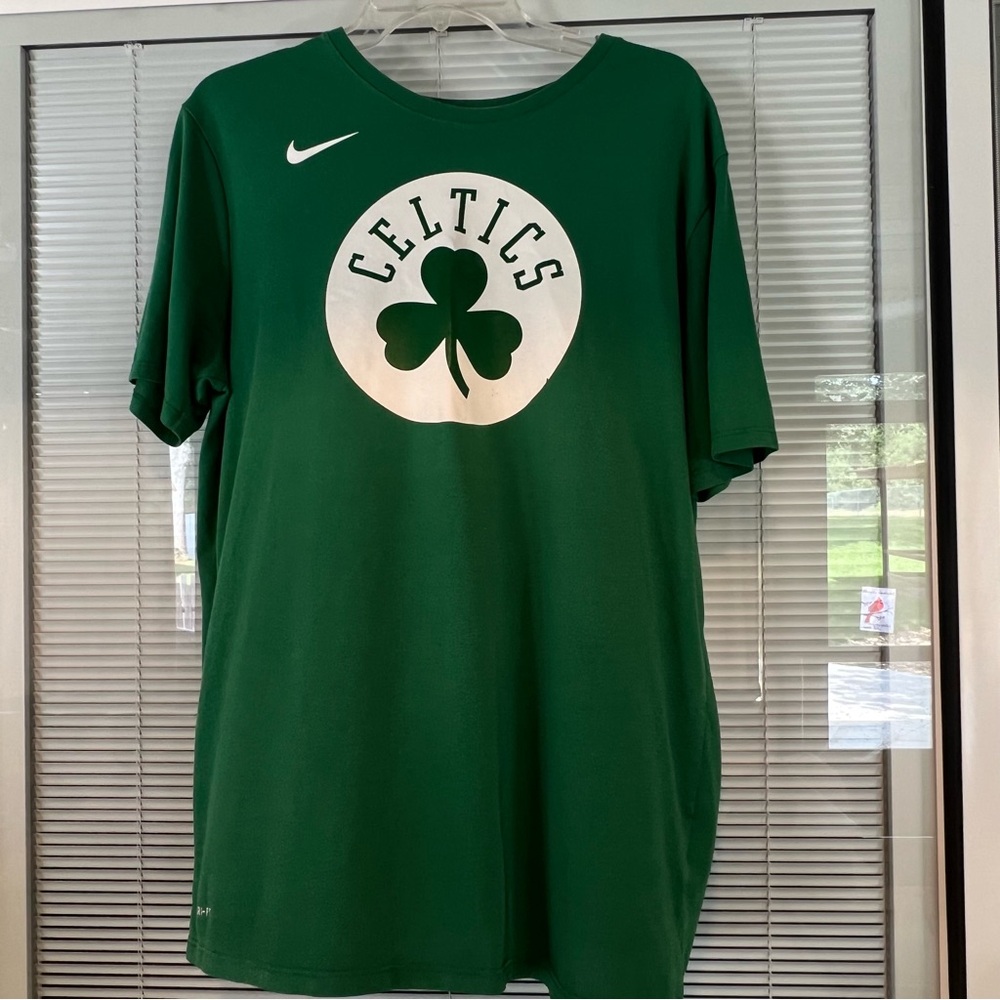 Nike Green Dri-FIT NBA Tee Boston Celtics